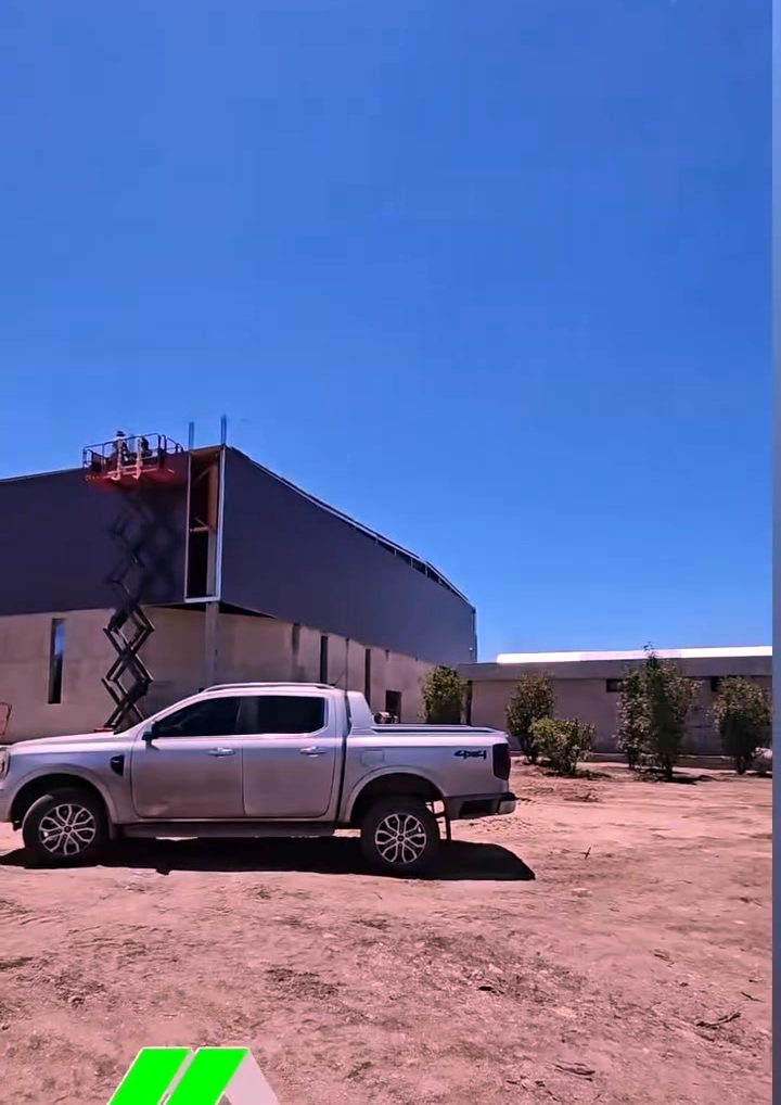 Nave industrial finalizada